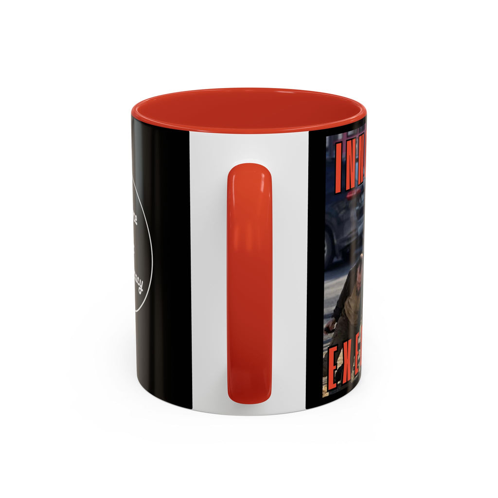 Innocent Executed- Restore Our Democracy Accent Coffee Mug — In Memory of Alex Piltti (11/15oz)