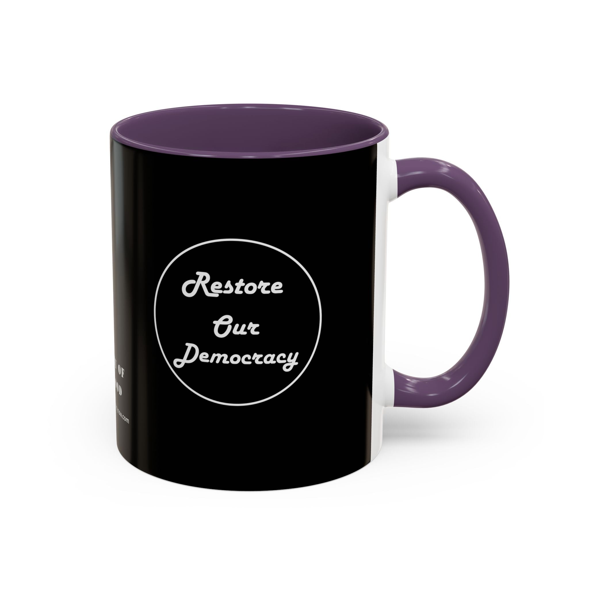 I’M NOT MAD AT YOU - Restore Our Democracy Coffee Mug — Memorial Tribute Accent Mug (11/15oz)