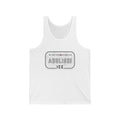 Abolish ICE Tank Top — "Restore Our Democracy" Political Protest Jersey Tank