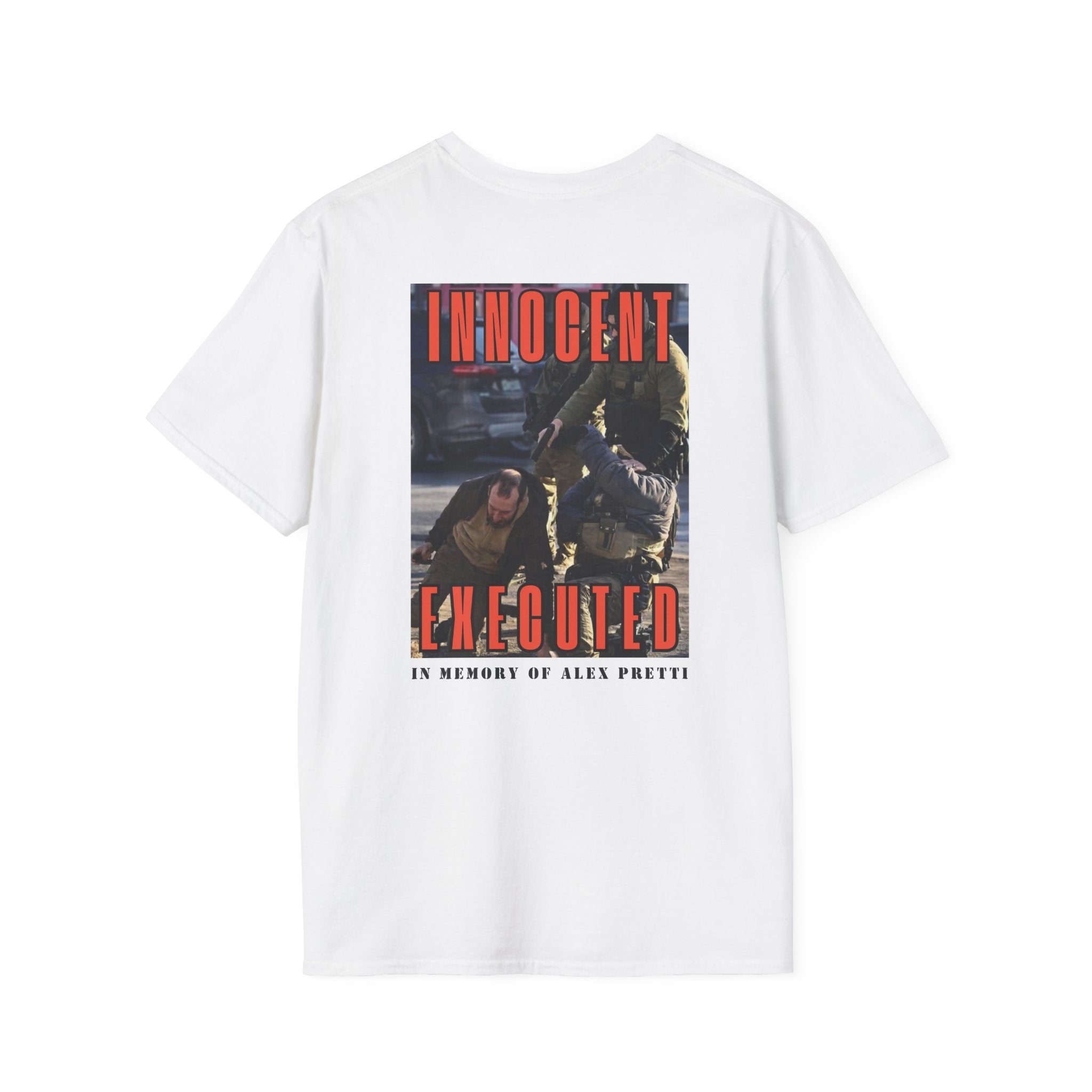 Innocent Executed - White Graphic T-Shirt