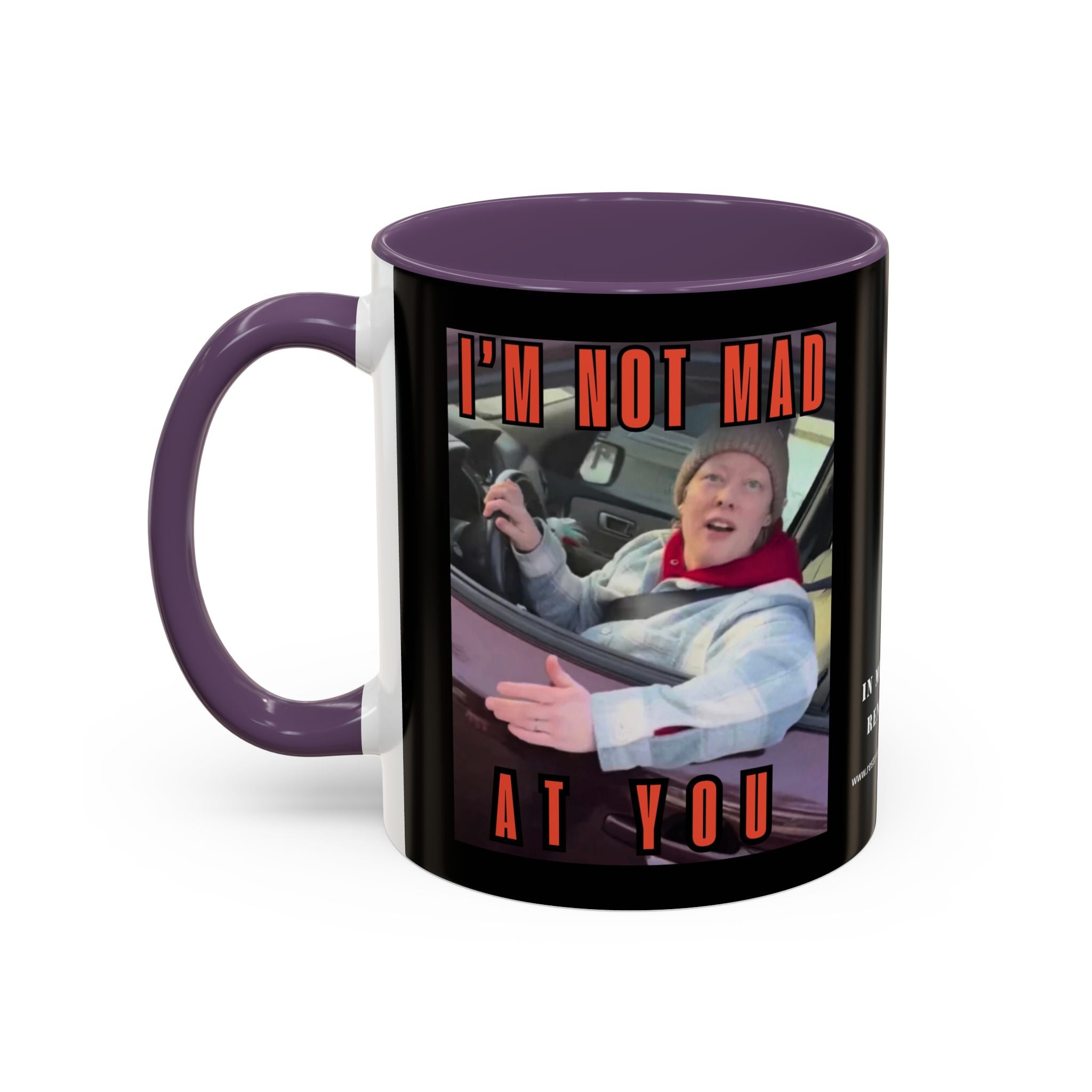 I’M NOT MAD AT YOU - Restore Our Democracy Coffee Mug — Memorial Tribute Accent Mug (11/15oz)