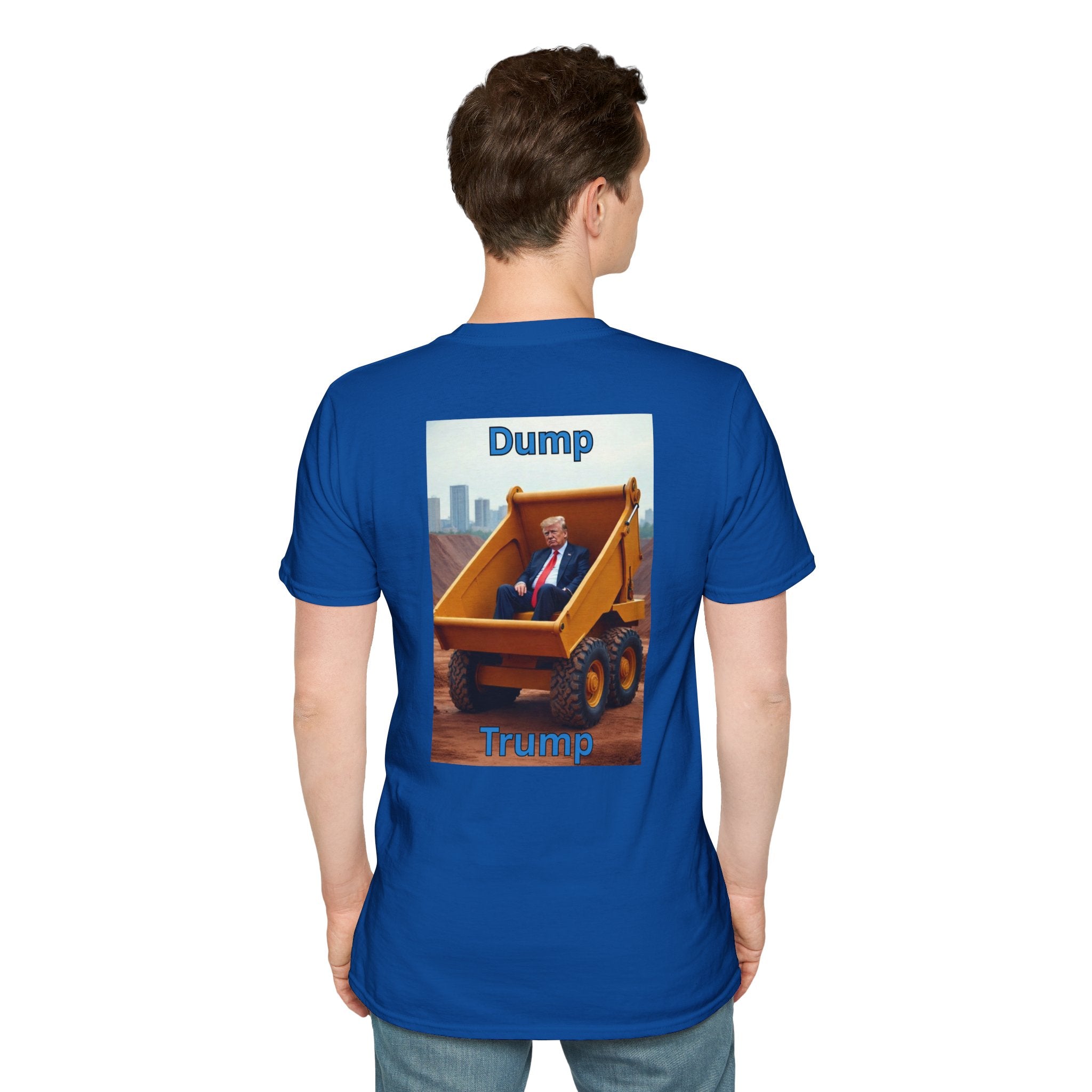 Dump Trump Blue T-Shirt