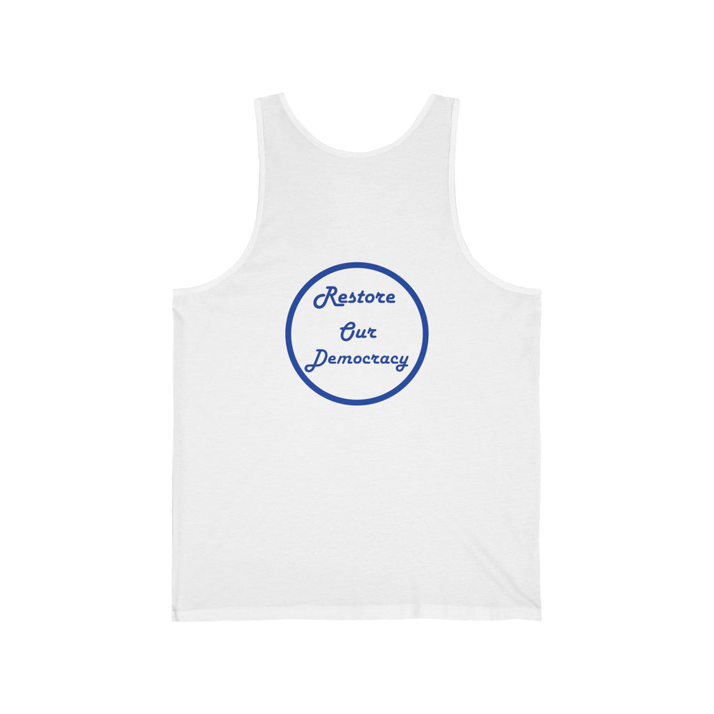 Wake Up America Tank Top — Restore Our Democracy Graphic Tank