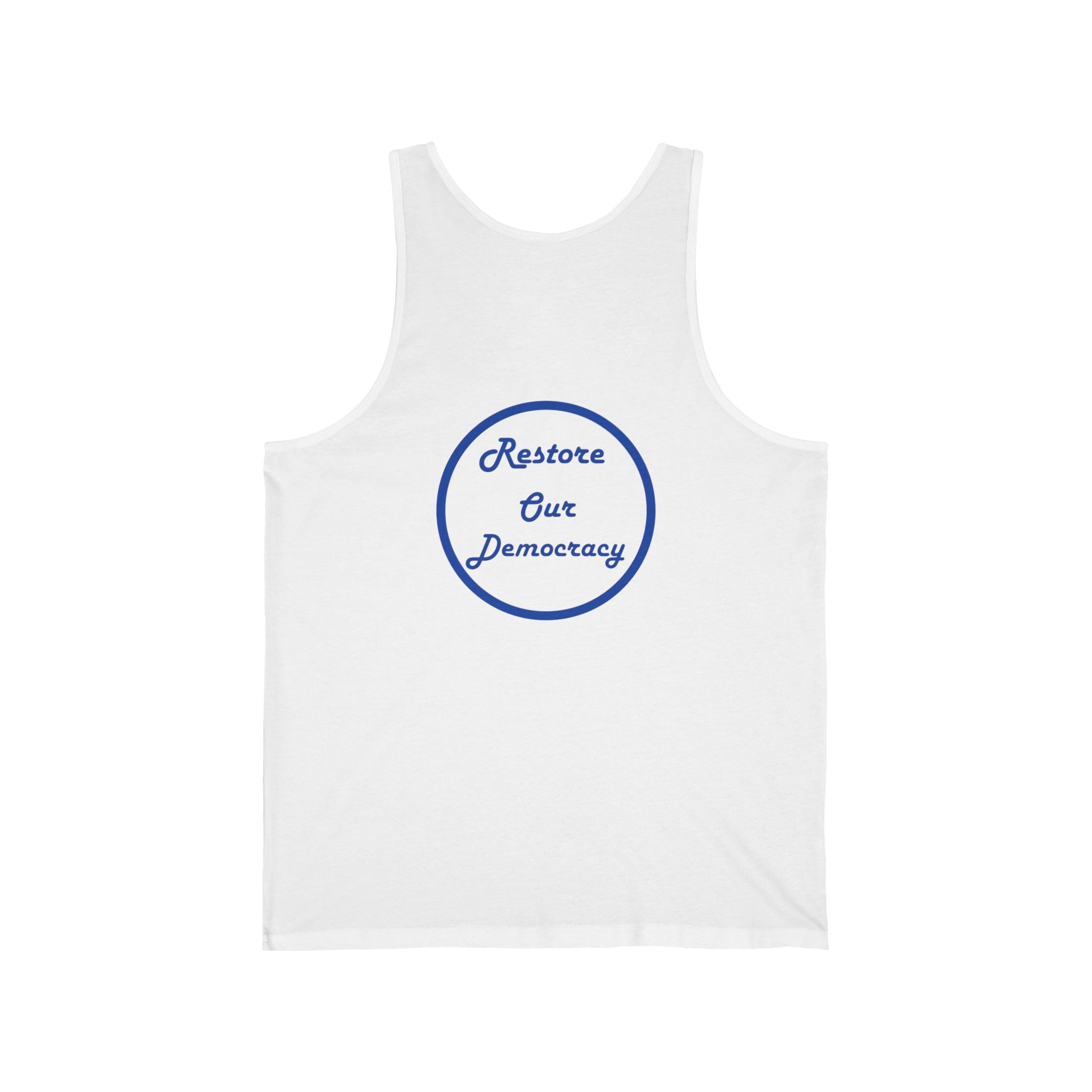 Wake Up America Tank Top — Restore Our Democracy Graphic Tank
