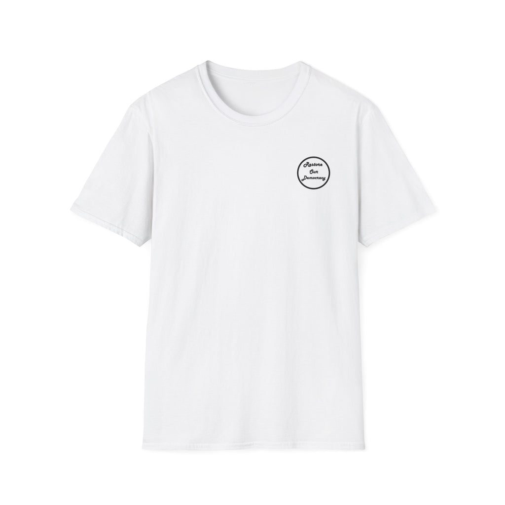 Dump Trump - White Graphic T-Shirt