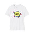 Wake up America - White Graphic T-Shirt