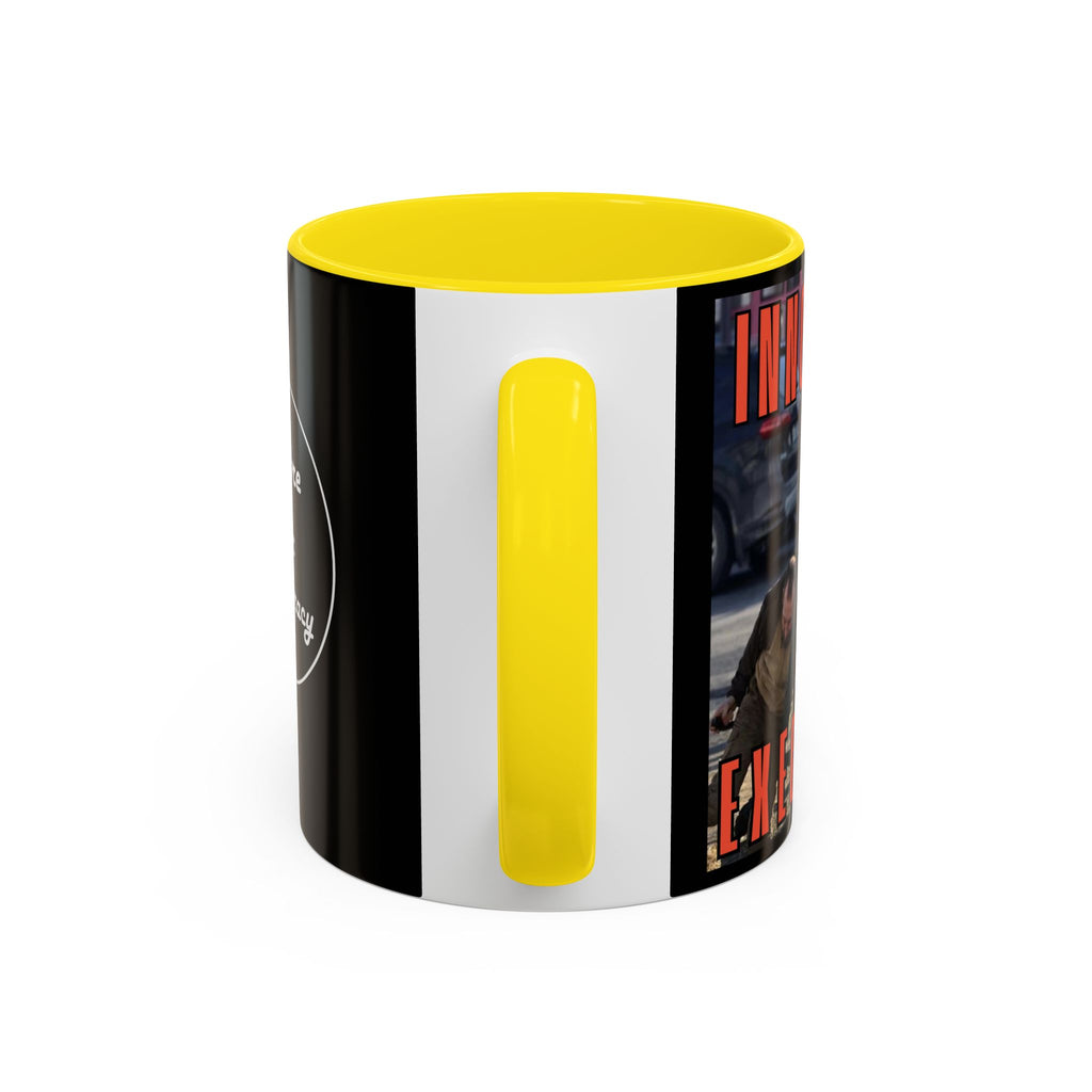 Innocent Executed- Restore Our Democracy Accent Coffee Mug — In Memory of Alex Piltti (11/15oz)