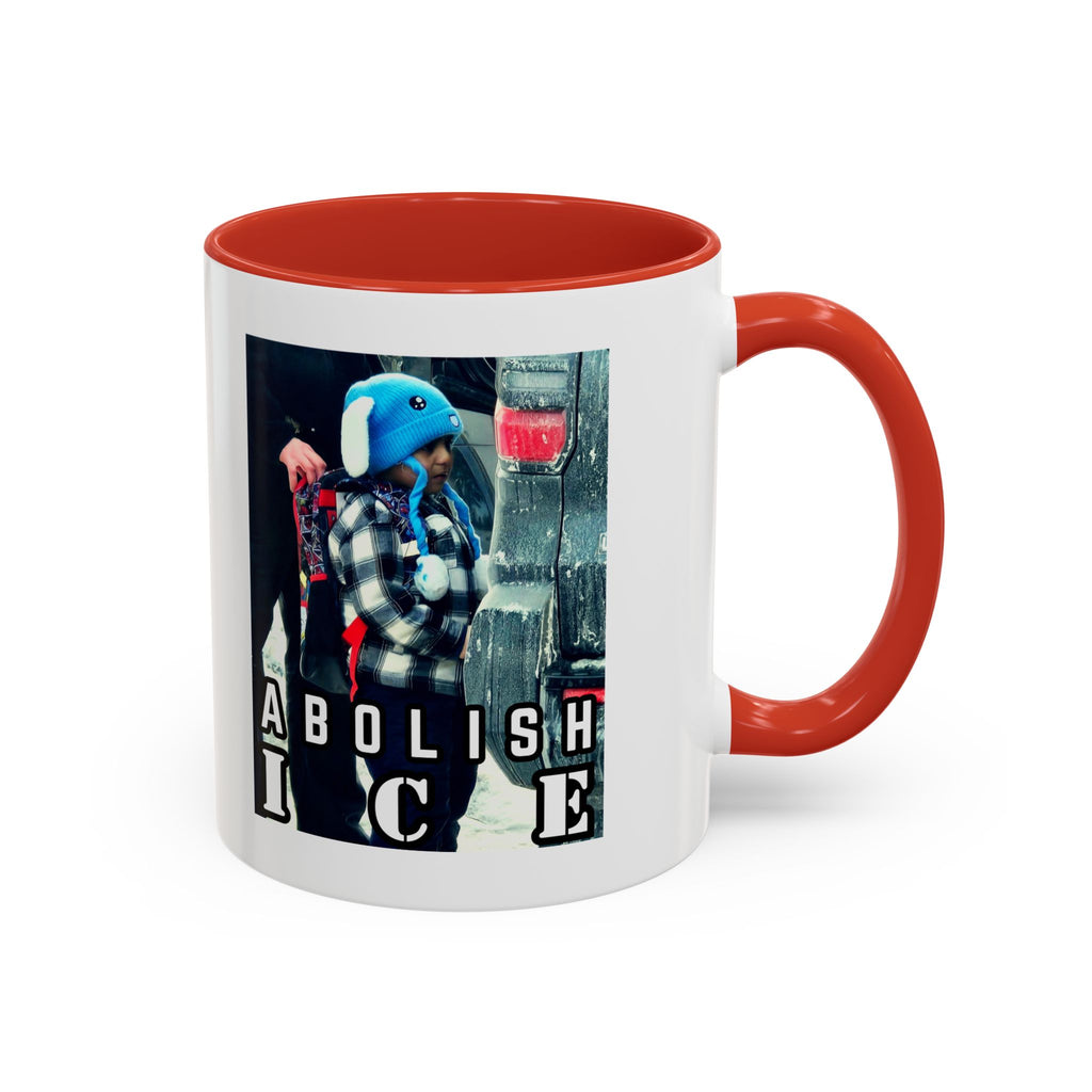 Abolish ICE Coffee Mug — Political Statement Accent Mug