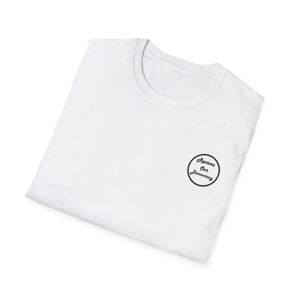 Dump Trump - White Graphic T-Shirt