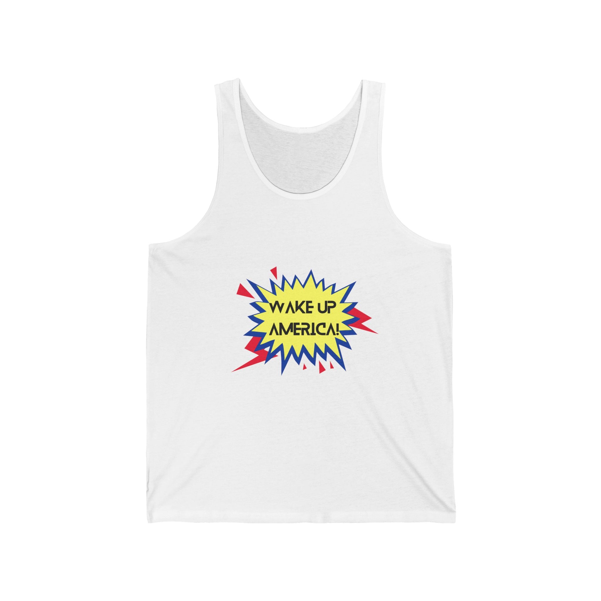 Wake Up America Tank Top — Restore Our Democracy Graphic Tank